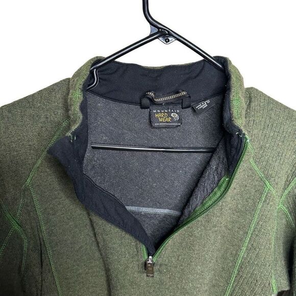Mountain Hardwear Mens Wool Blend 1/2 Zip Sweater Medium - Picture 3 of 3